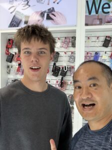 Jeff Pebley and Dennis Yu